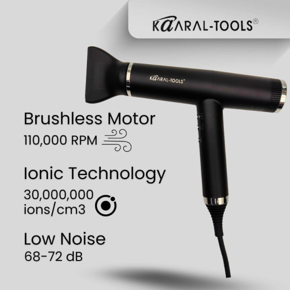 KAARAL-TOOLS KT-1316 Professional BLDC Hair Dryer 