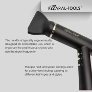 KAARAL-TOOLS KT-1316 Professional BLDC Hair Dryer 