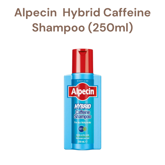 Alpecin Hybrid Caffeine Shampoo 250ml  啡因洗髮露 - 適合敏感或痕癢頭皮/ 防脫髮 激活頭髮生長 