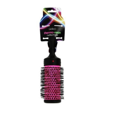 Denman Thermo Neon D076 Neon Pink Curling Brush