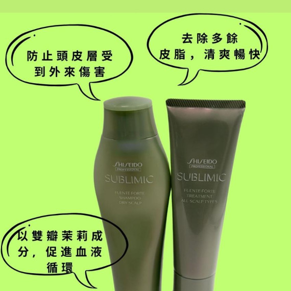 Shiseido Shampoo & Treatment Dry Scalp (乾性頭皮層)