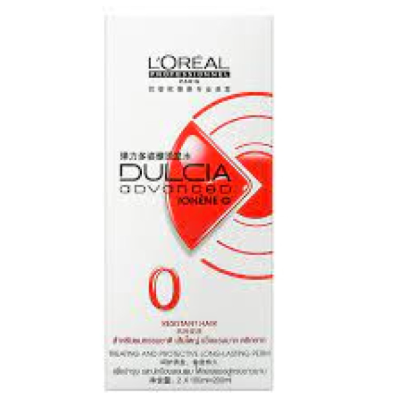 L'Oréal LOREAL DULCIA ADVANCED PERM KIT RESISTANT HAIR #0 冷燙電髮水 抗拒性髮質 100ML+100ML