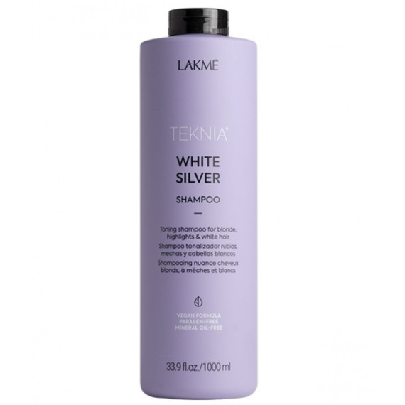 LAKME TEKNIA WHITE SILVER SHAMPOO 白荷去黃護色洗頭水