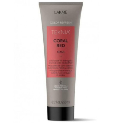 LAKME TEKNIA CORAL RED MASK 有機波羅的海紅海藻焗油 250ML