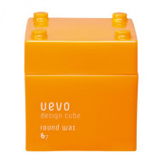 Uevo Design Cube Round Wax (Yellow) 80g