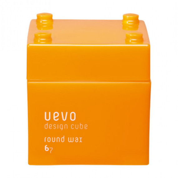 Uevo Design Cube Round Wax (Yellow) 80g