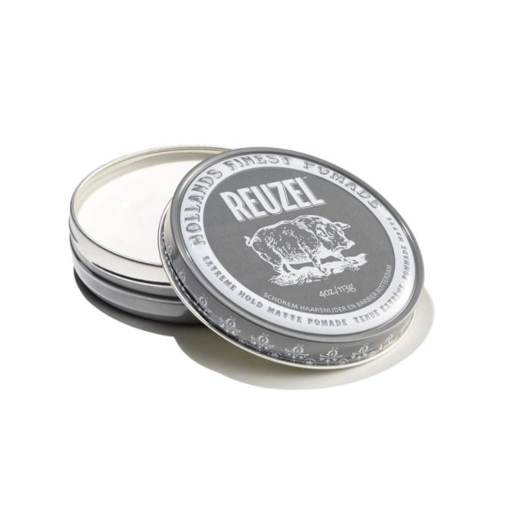 Reuzel Extreme Hold Matte Pomade 加強版水性高定型力髮蠟 4Oz